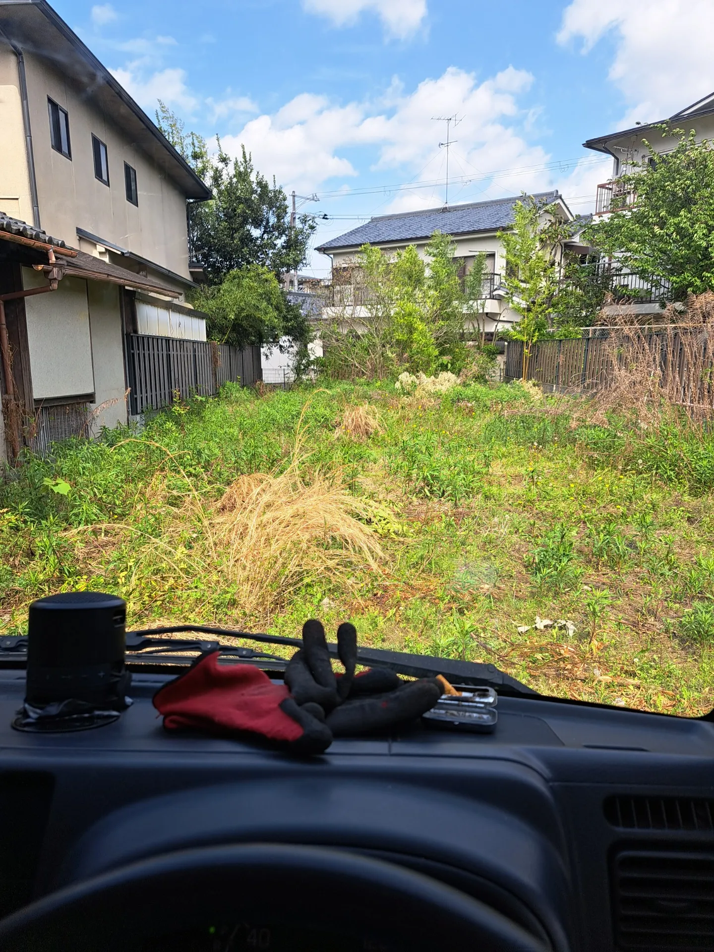 苦情が出た空き地の除草伐採